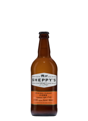Sheppy's Original Cloudy Cider alc. 4,5% vol 0,5L kl.pdl